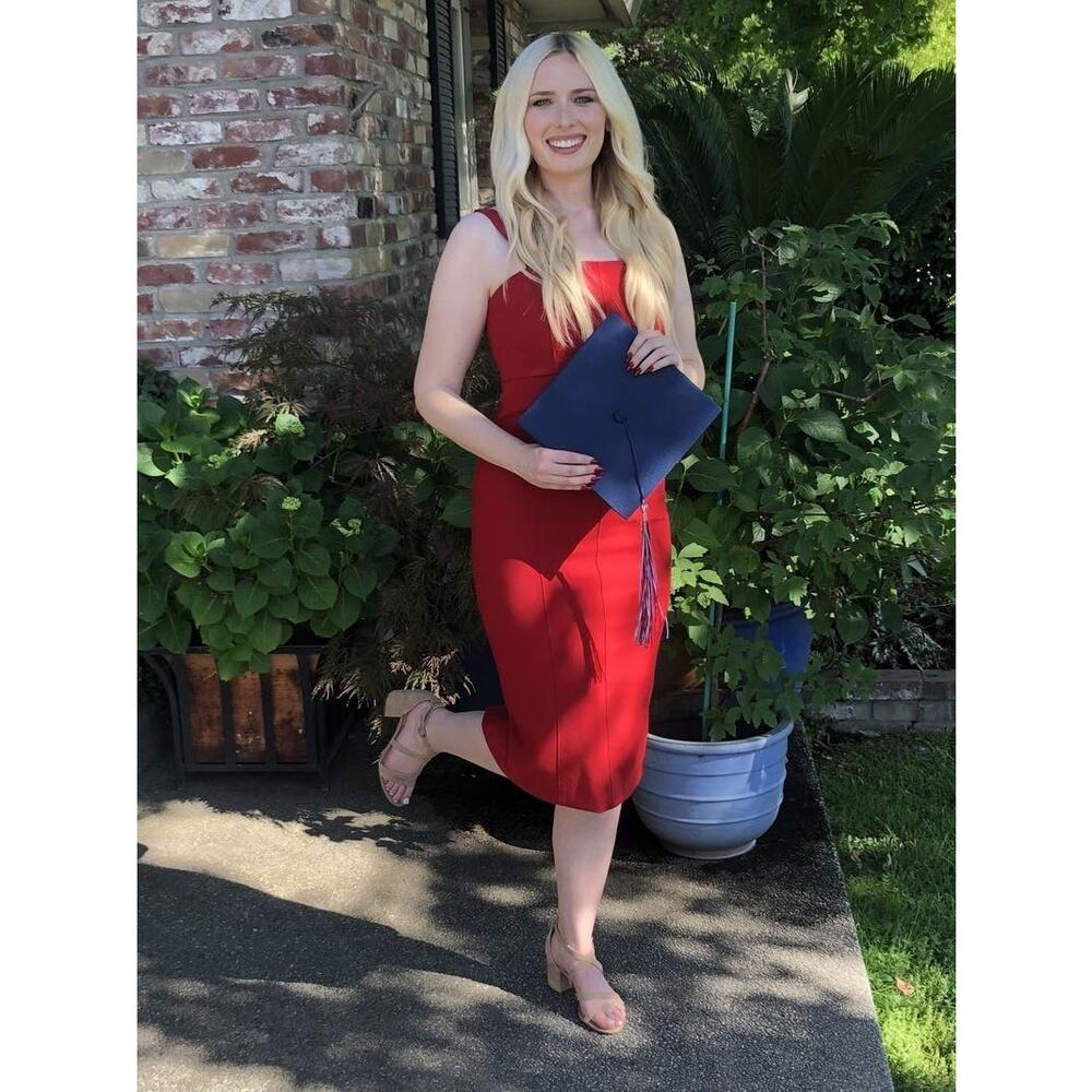 CINQ A SEPT Red Square Neck Back Cutouts Sleeveless Dakota Midi Dress size 4 - Picture 4 of 16